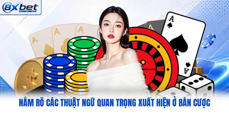 Nắm rõ các thuật ngữ quan trọng xuất hiện ở bàn cược Nắm rõ các thuật ngữ quan trọng xuất hiện ở bàn cược