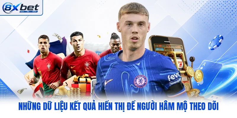 Những dữ liệu kết quả hiển thị để người hâm mộ theo dõi Những dữ liệu kết quả hiển thị để người hâm mộ theo dõi